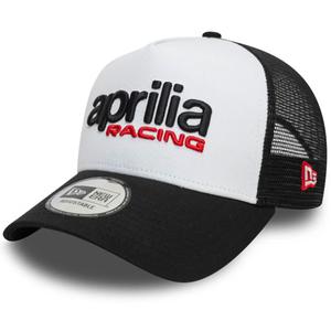 Aprilia Trucker czapka biało-czarna