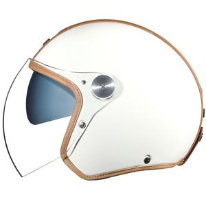 Kask otwarty Nexx X.G30 Groovy SV biało-brązowy