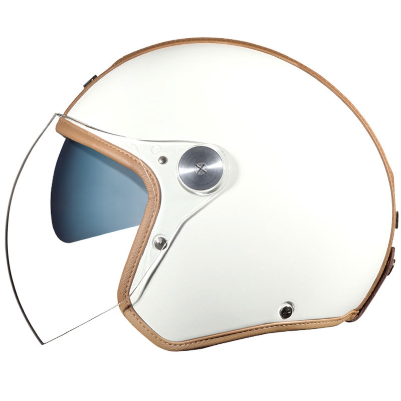 Kask otwarty Nexx X.G30 Groovy SV biało-brązowy wyprzedaż