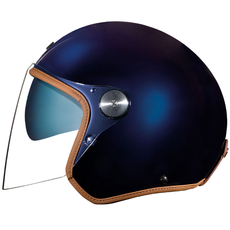 Kask motocyklowy otwarty Nexx X.G30 Clubhouse SV w kolorze ciemnoniebieskim wyprzedaż