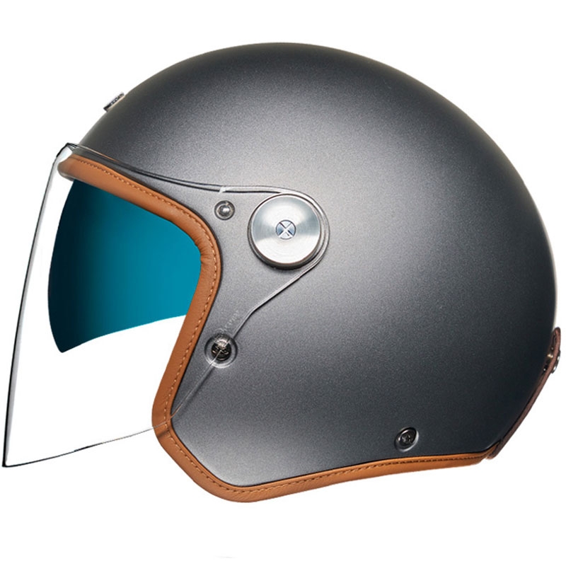 Kask motocyklowy otwarty Nexx X.G30 Clubhouse SV Ciemnoszary wyprzedaż