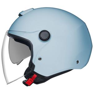 Otwarty kask motocyklowy NEXX Y.10 Plain pastelowy niebieski