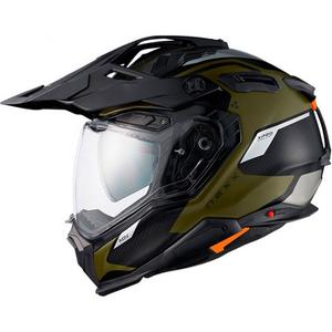 Kask enduro Nexx X.WED3 Keyo zielono-srebrny
