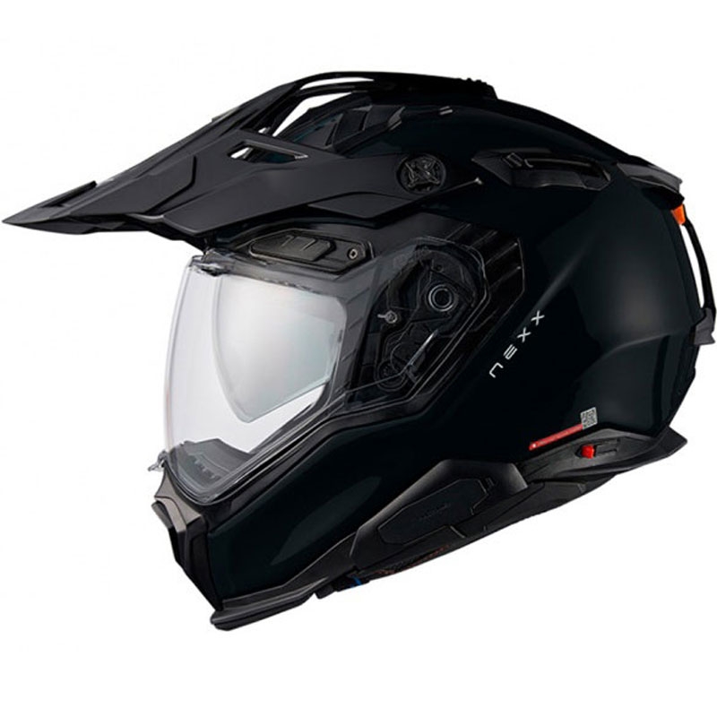Kask enduro Nexx X.WED3 Zwykły czarny wyprzedaż