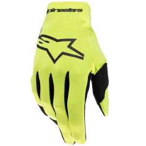 Rękawice motocrossowe dla dzieci Alpinestars Radar fluo żółto-czarne