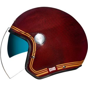 Kask otwarty Nexx X.G30 Lignage czerwono-złoty