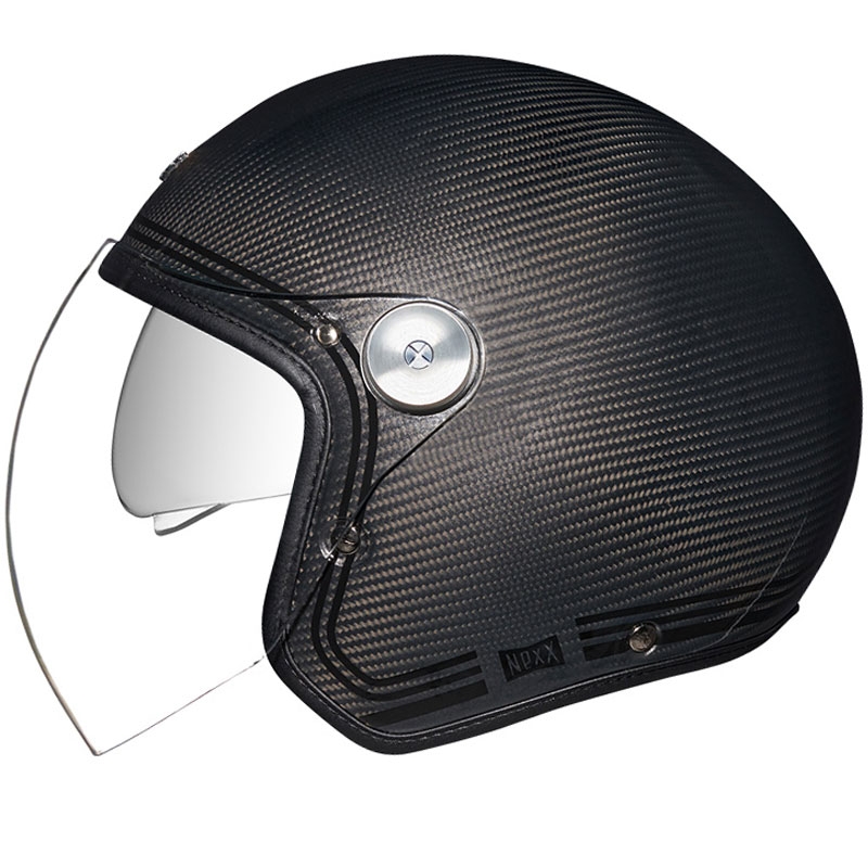 Kask otwarty Nexx X.G30 Lignage czarno-srebrny wyprzedaż