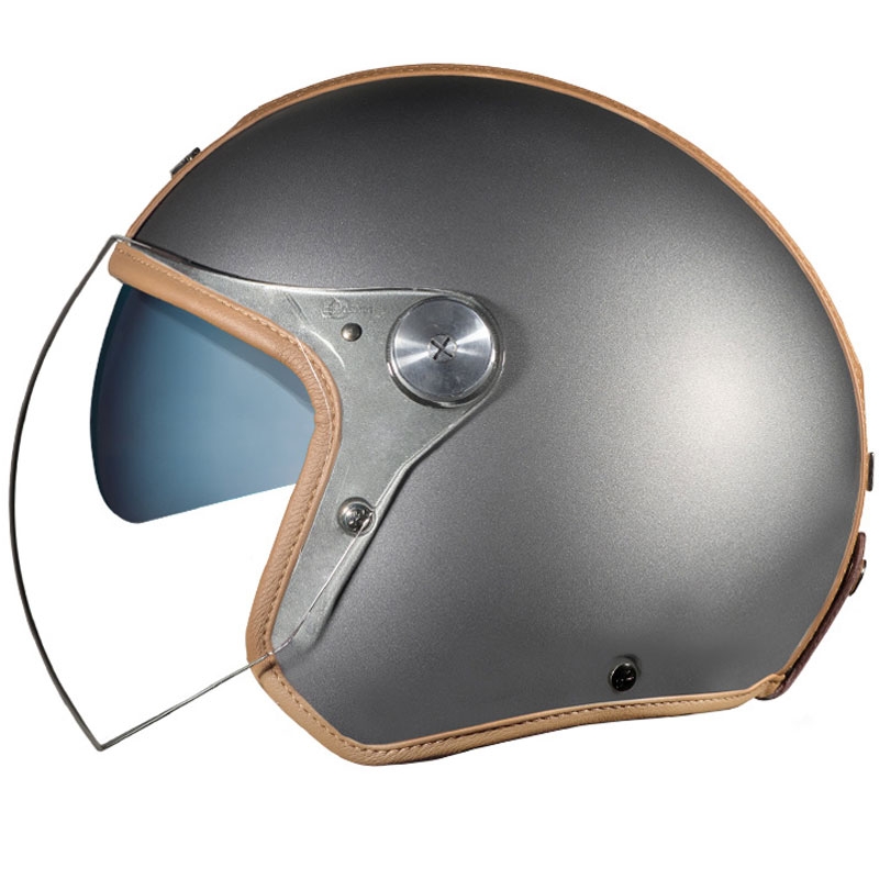 Kask otwarty Nexx X.G30 Groovy SV szaro-brązowy wyprzedaż
