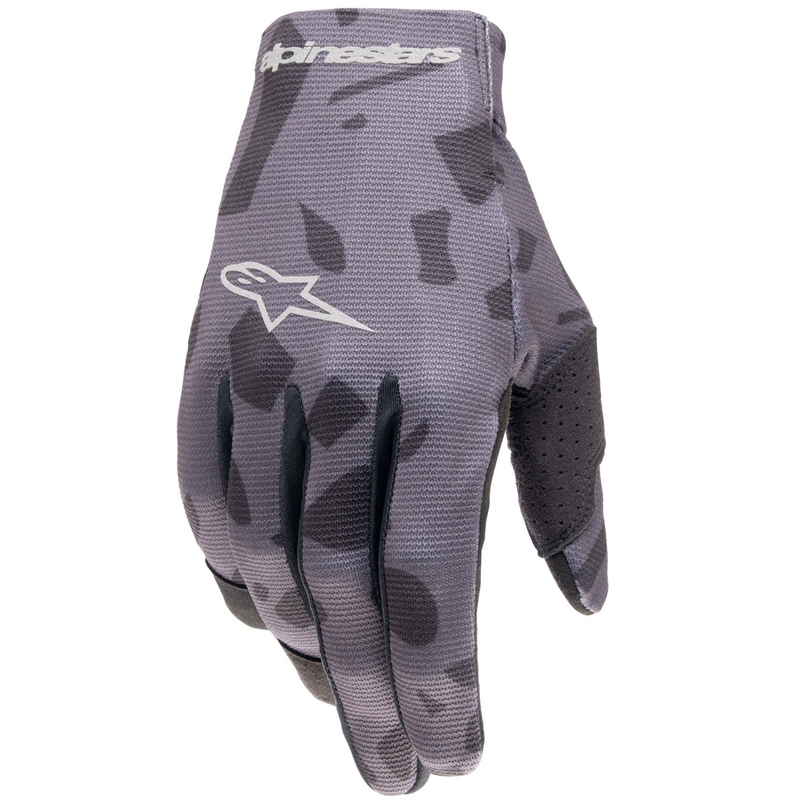 Rękawice motocrossowe Alpinestars Radar dla dzieci w kolorze szarym, kamuflażowo-czarnym