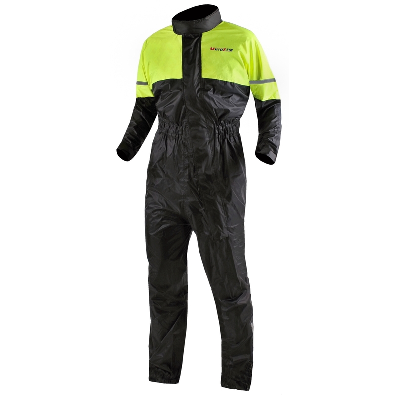 Motozem black-fluo yellow rain suit outlet wyprzedaż