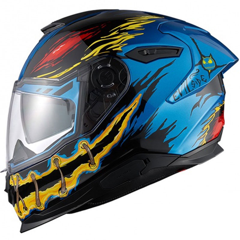 Integralny kask motocyklowy Nexx Y.100R Night Rider niebieski wyprzedaż