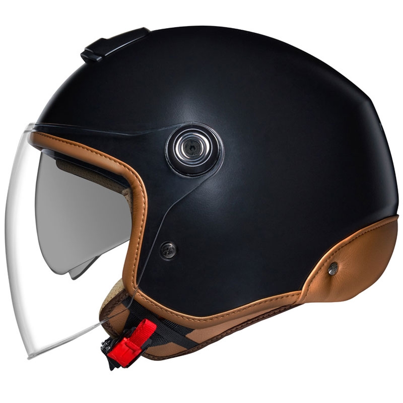 Kask motocyklowy otwarty NEXX Y.10 Sunny, czarny wyprzedaż