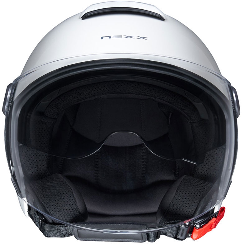Otwarty kask motocyklowy NEXX Y.10 Plain biały wyprzedaż