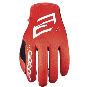 Rękawiczki motocrossowe FIVE MXF4 czerwone