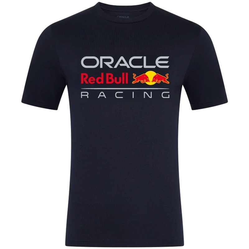 Koszulka Oracle Red Bull Racing Core w kolorze ciemnoniebieskim