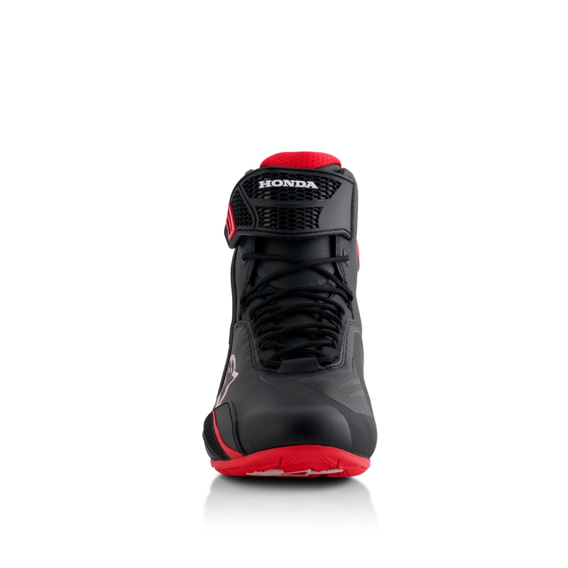 Buty motocyklowe Alpinestars Faster-4 HONDA kolekcja czarno-czerwone