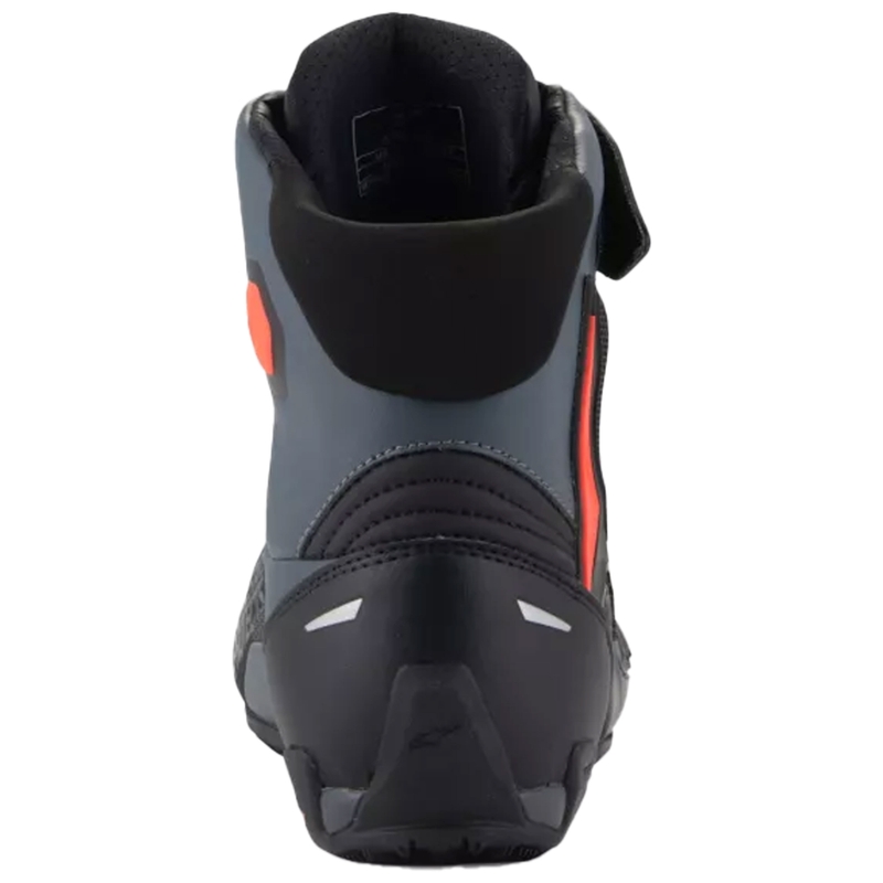 Buty motocyklowe Alpinestars Faster-4 czarno-szaro-fluo czerwone