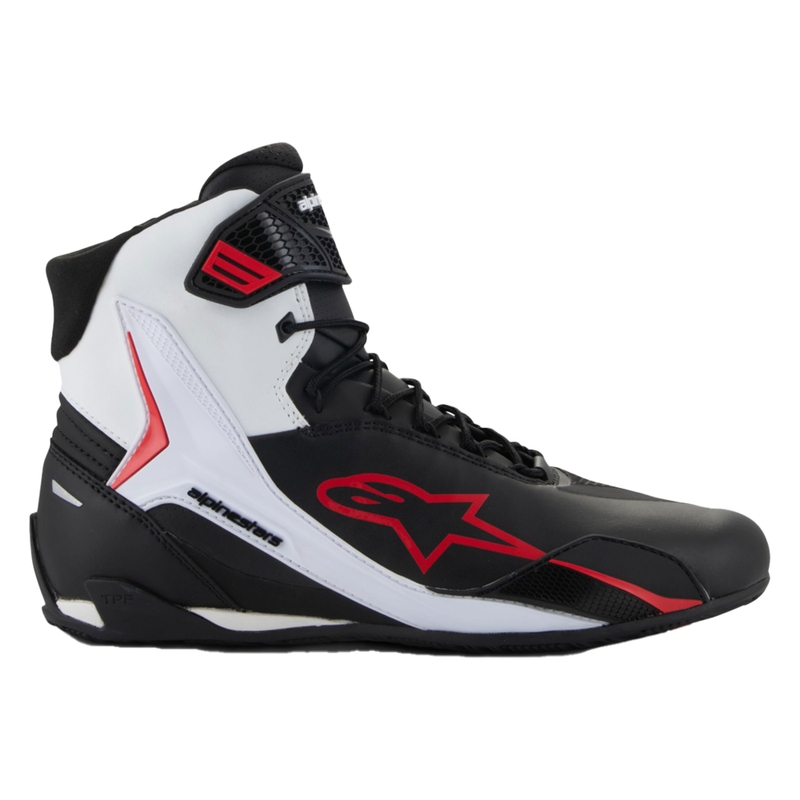 Buty motocyklowe Alpinestars Faster-4 czarno-biało-czerwone