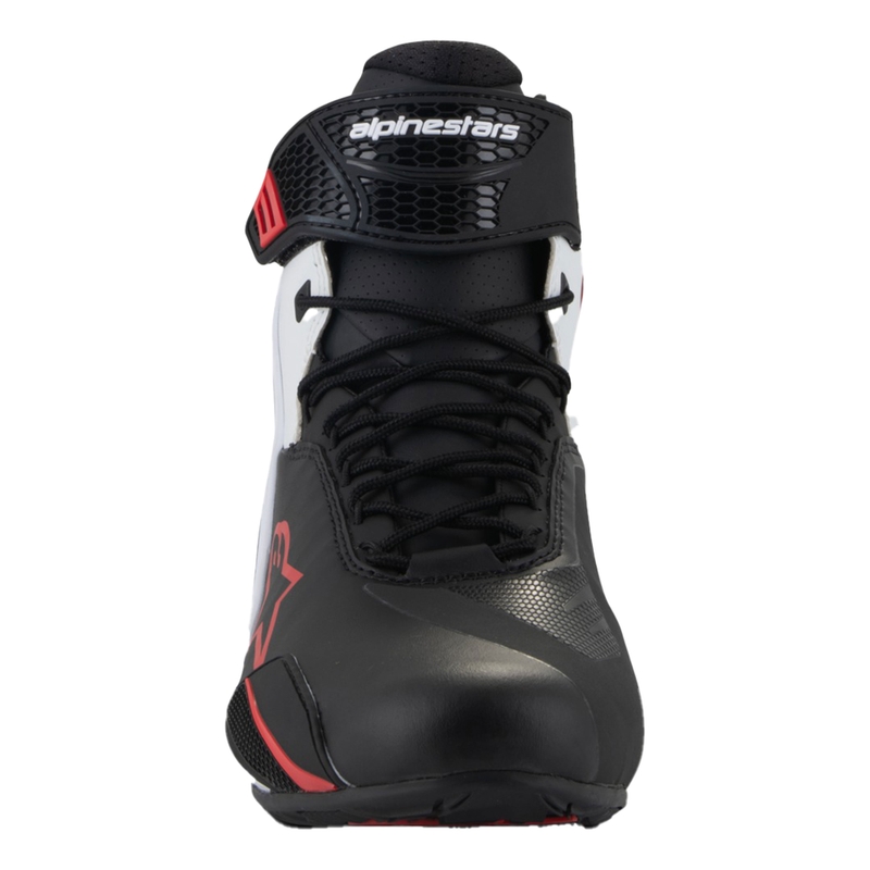 Buty motocyklowe Alpinestars Faster-4 czarno-biało-czerwone