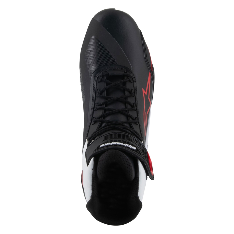 Buty motocyklowe Alpinestars Faster-4 czarno-biało-czerwone