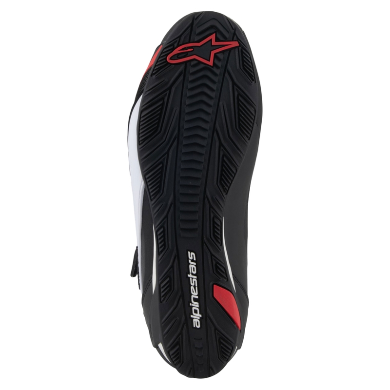 Buty motocyklowe Alpinestars Faster-4 czarno-biało-czerwone