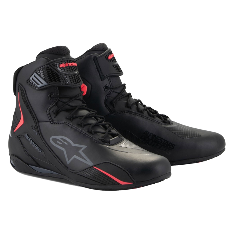 Buty motocyklowe damskie Alpinestars Stella Faster-4 czarno-różowe