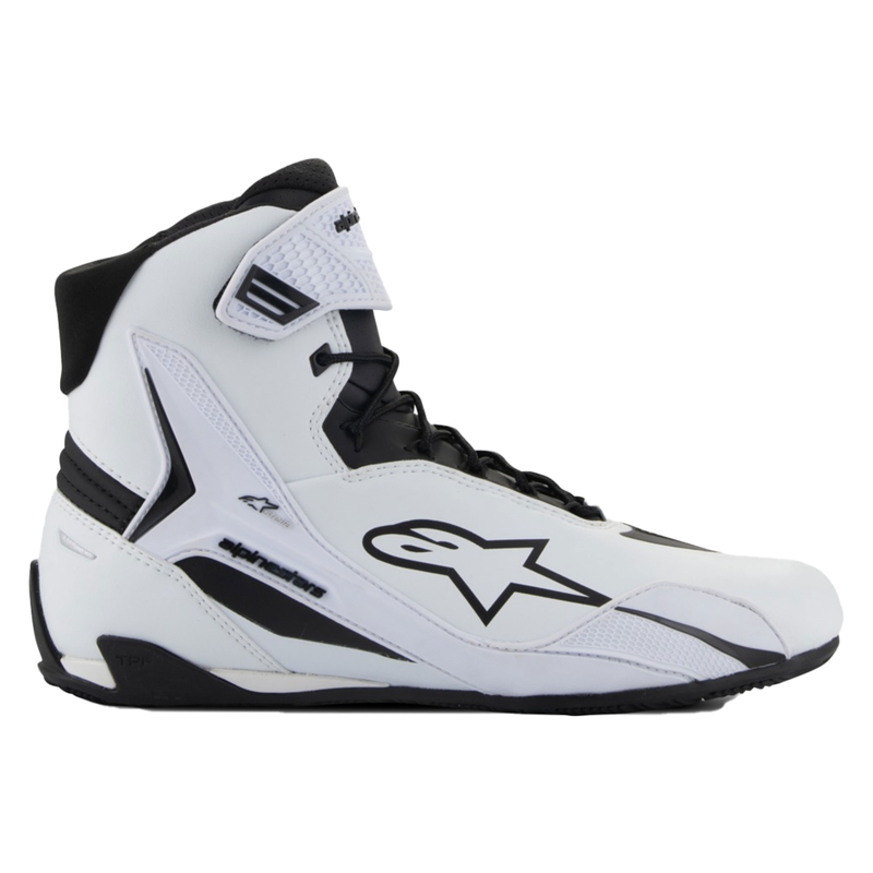 Buty motocyklowe damskie Alpinestars Stella Faster-4 biało-czarne