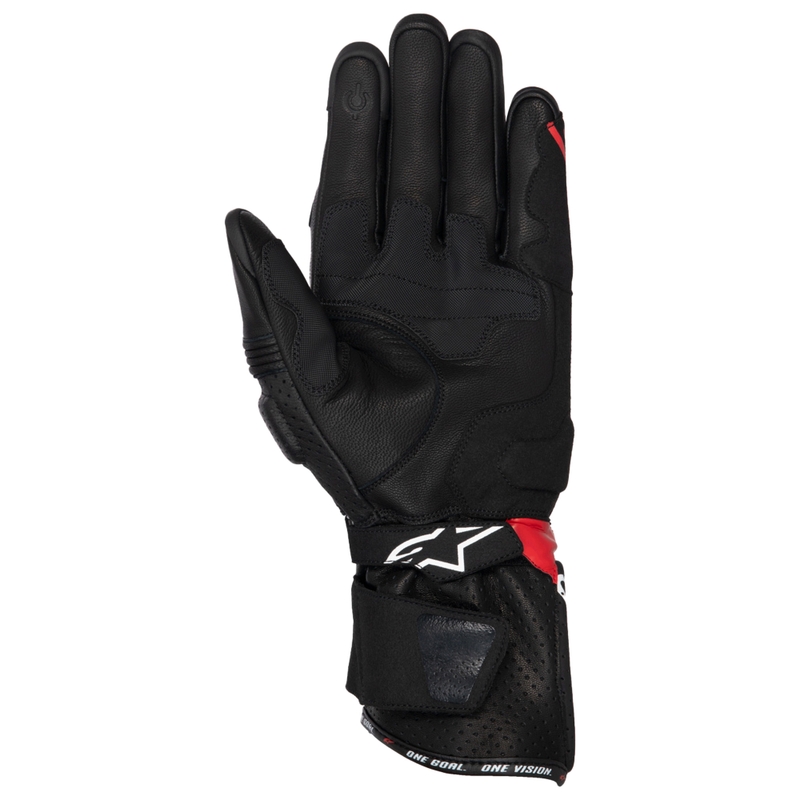 Rękawice motocyklowe Alpinestars SP-3 czarno-czerwono-białe
