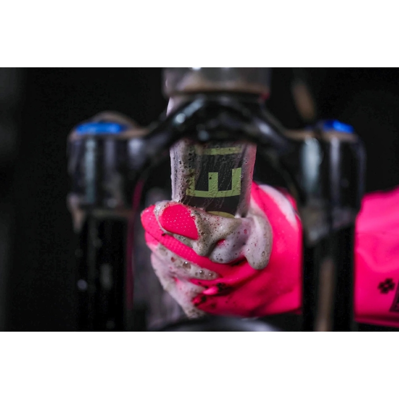 Deep scrubber gloves MUC-OFF pink L