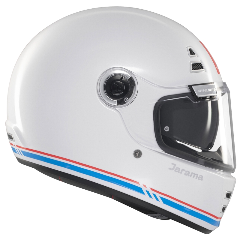 Kask motocyklowy integralny MT Jarama SV błyszczący biały