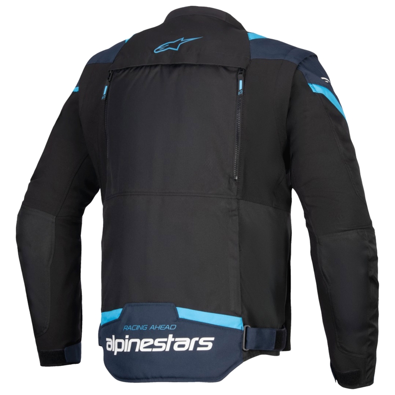 Kurtka motocyklowa Alpinestars T-Stunt Air czarno-niebiesko-jasnoniebieska