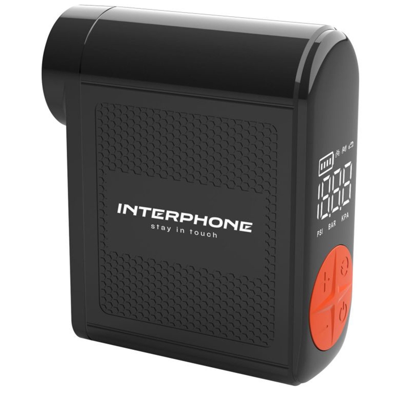 Mini kompresor akumulatorowy Interphone czarny