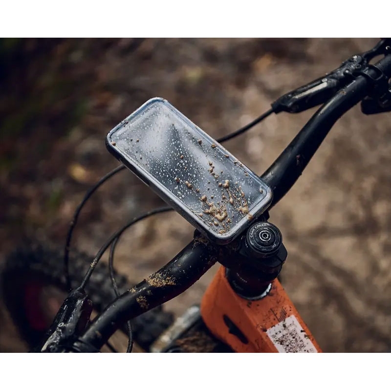 Quad Lock® Samsung Galaxy S23 Ultra Przezroczysty pokrowiec przeciwdeszczowy