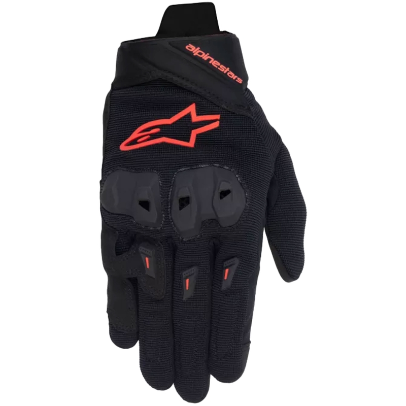 Alpinestars Stella SP X 1 Rękawice motocyklowe damskie czarno-fluo-czerwone