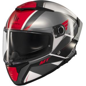 Kask motocyklowy integralny MT Thunder 4 SV Freeway czarno-szaro-czerwony