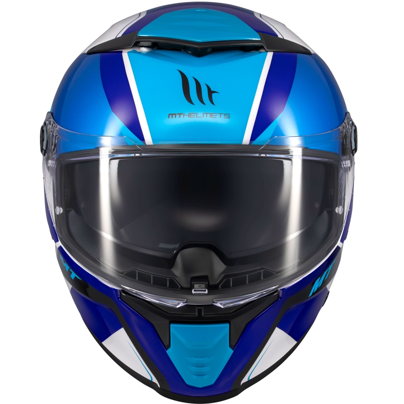Kask motocyklowy integralny MT Thunder 4 SV Freeway niebiesko-szaro-czarny