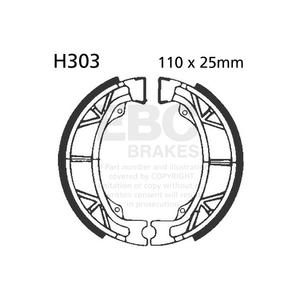Brake shoe set EBC H303 includings springs