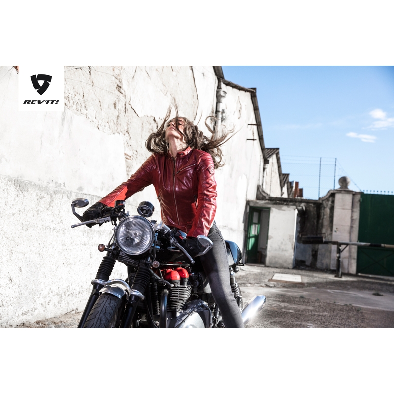 Damska kurtka motocyklowa Revit Clare czerwona