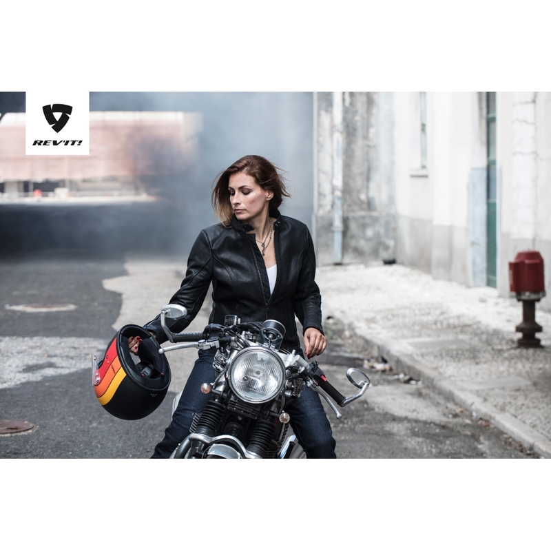 Damska kurtka motocyklowa Revit Rosa czarna wyprzedaż