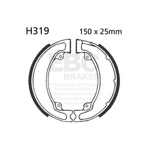 Brake shoe set EBC H319