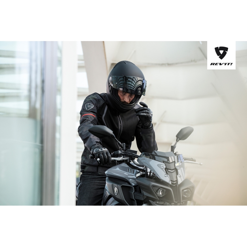 Kurtka motocyklowa Revit Torque czarno-zielona camuflage wyprzedaż