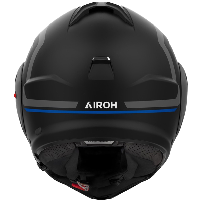 Kask motocyklowy Airoh Mathisse 2 Genius flip-up matowy niebieski
