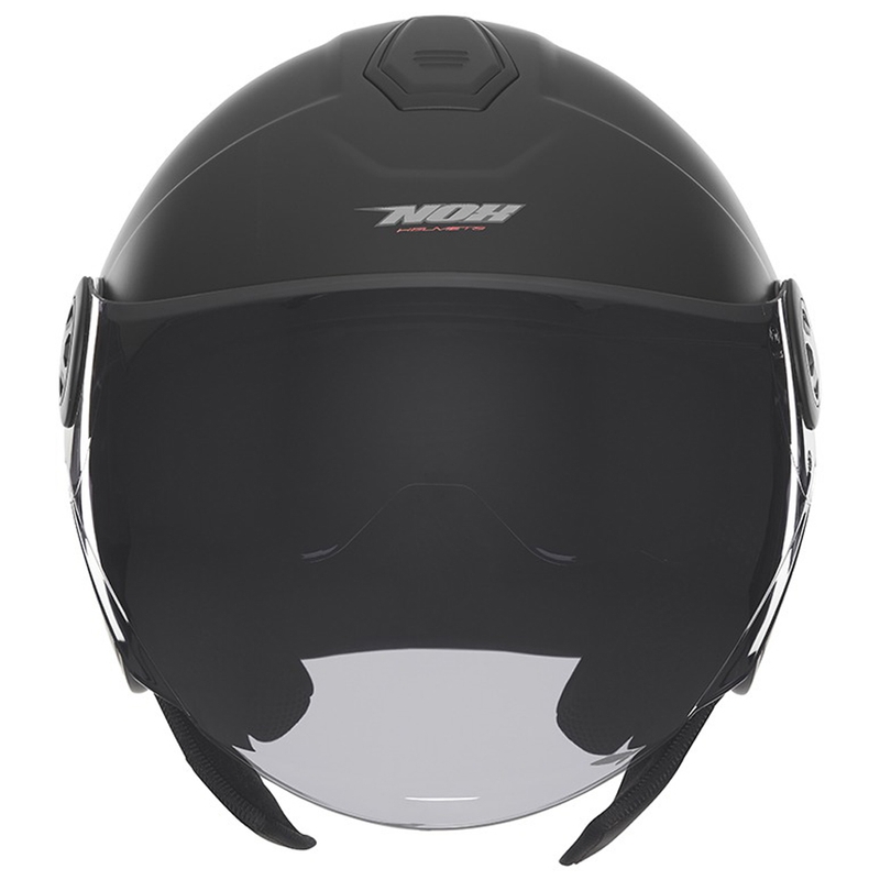 Kask motocyklowy otwarty NOX N182 matowy czarny