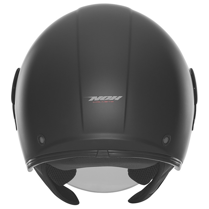 Kask motocyklowy otwarty NOX N182 matowy czarny
