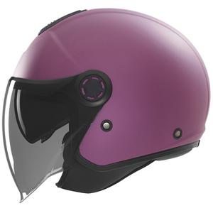 Kask motocyklowy otwarty NOX N182 matowy różowy