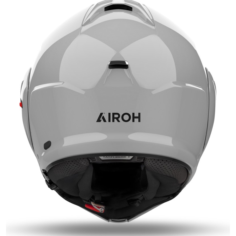 Kask motocyklowy Airoh Mathisse 2 Color typu flip-up matowy cementowoszary