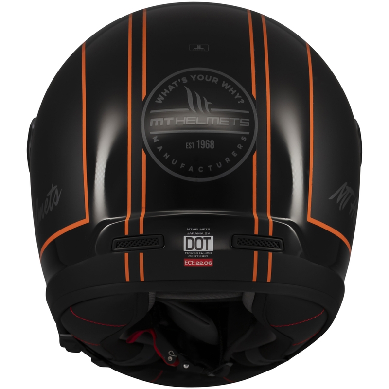 Kask motocyklowy integralny MT Jarama SV Wild matowy połysk czarny