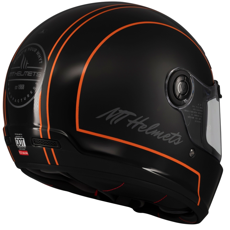Kask motocyklowy integralny MT Jarama SV Wild matowy połysk czarny