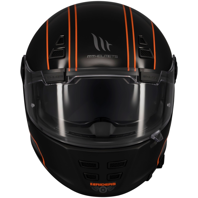 Kask motocyklowy integralny MT Jarama SV Wild matowy połysk czarny