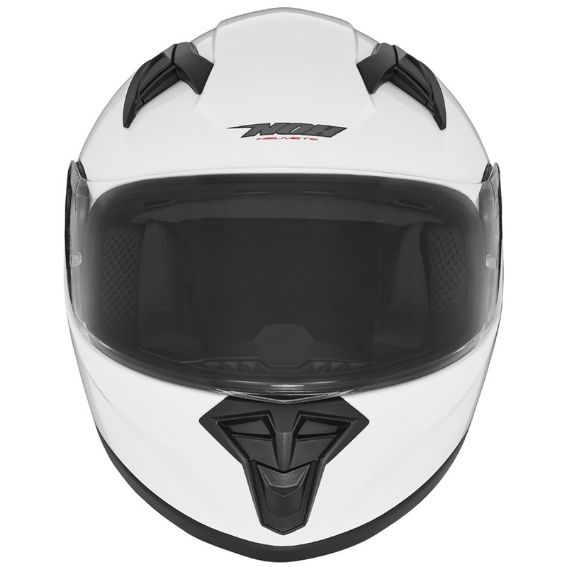 Kask motocyklowy integralny dziecięcy NOX N731 biały